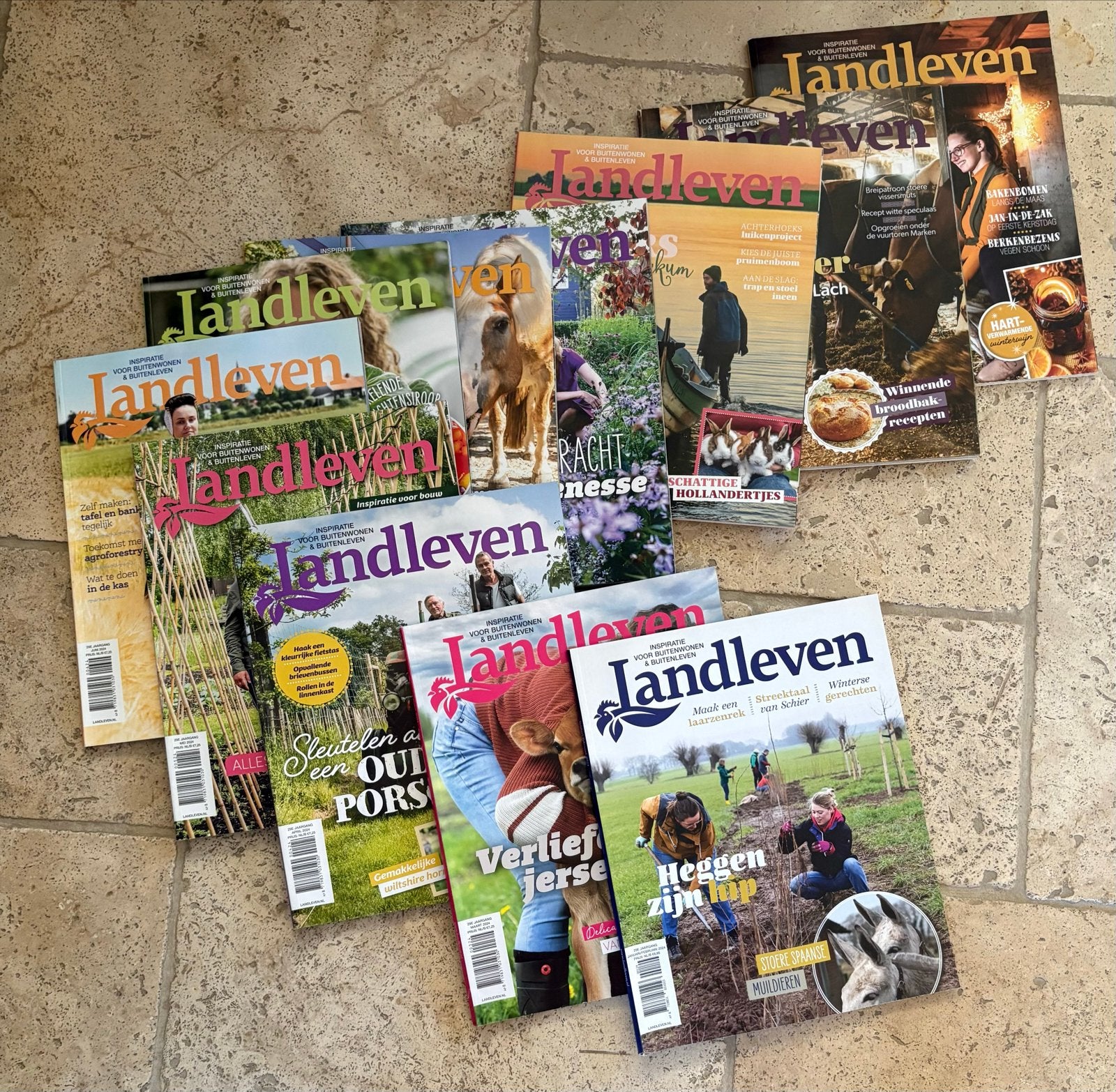 Landleven Jaargang 2024 - Complete set tijdschriften, Boeken, Ophalen of Verzenden, Zo goed als nieuw, Overige typen
