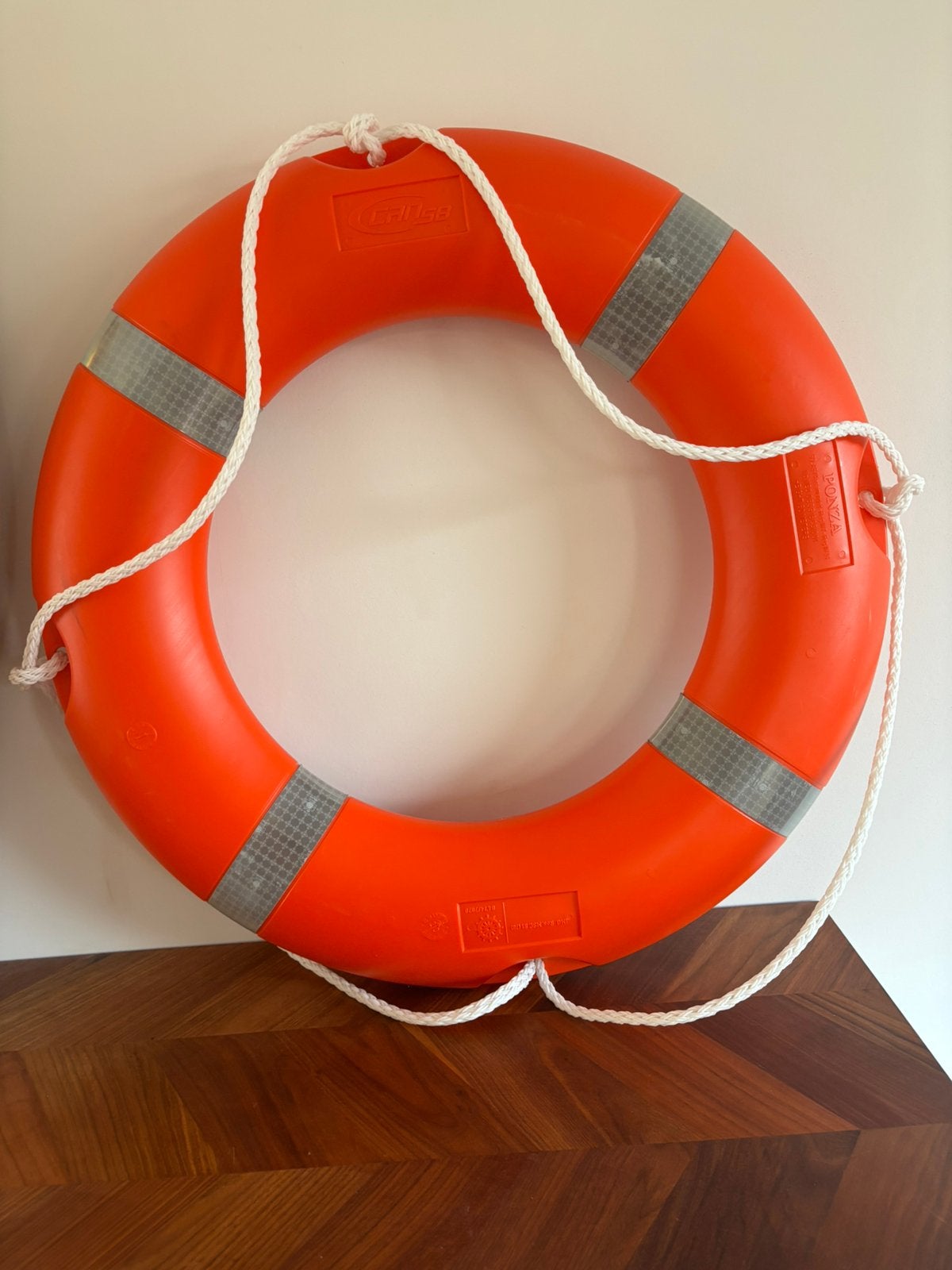 Nieuwe CAN-SB Ponza SOLAS reddingsboei 74 cm, Watersport en Boten, Ophalen, Zo goed als nieuw, Ankeren en Afmeren, Zeilboot of Motorboot