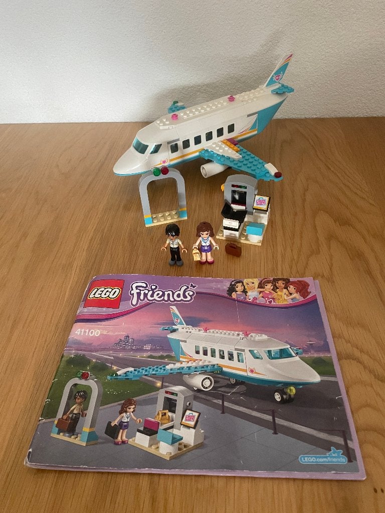 Lego Friends Privéjet (41100), Lego, Friends, Ophalen of Verzenden, Zo goed als nieuw