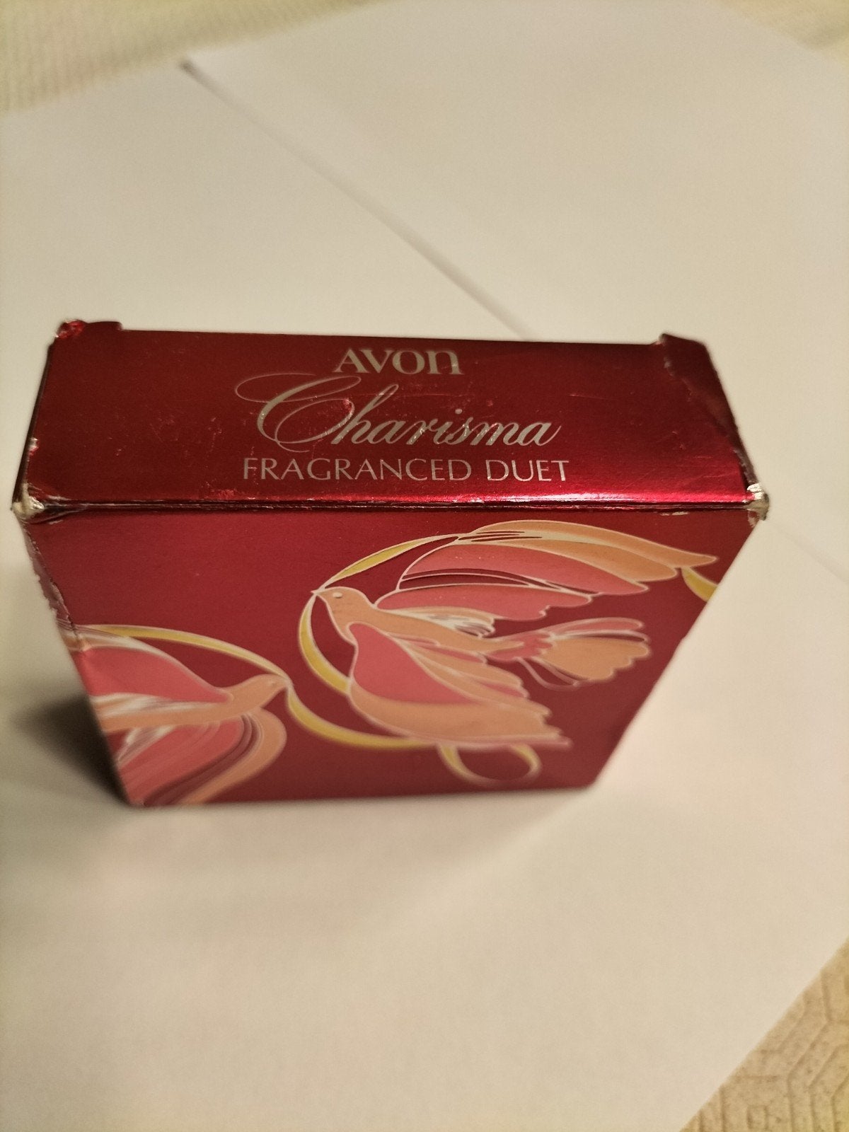 Vintage Avon Charisma Set  Parfum (10ml) & Parfumszeep (78g), Verzenden, Parfumfles, Gevuld
