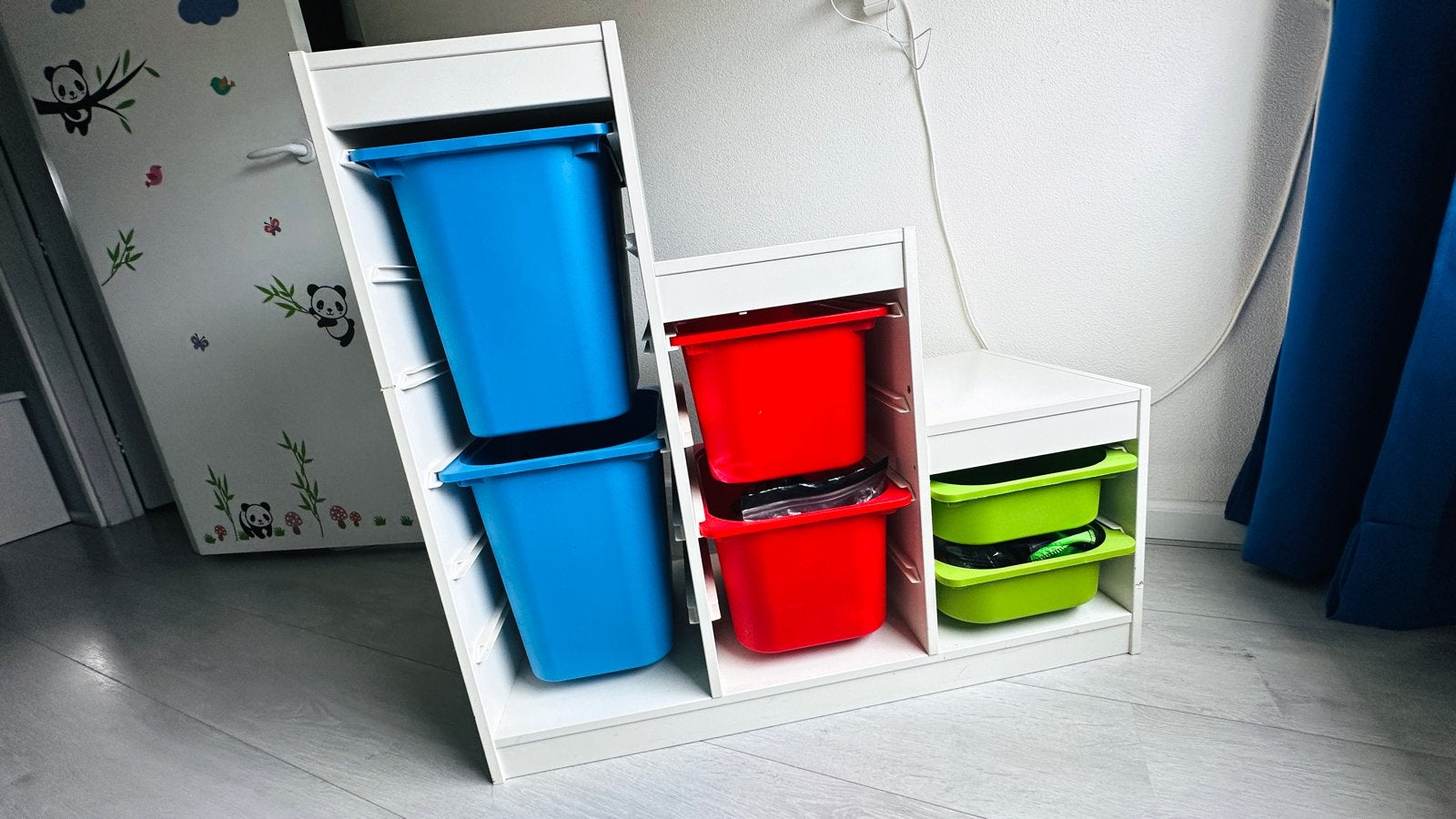 IKEA Trofast Opbergmeubel met Bakken - Wit, Ophalen, Gebruikt, Kast