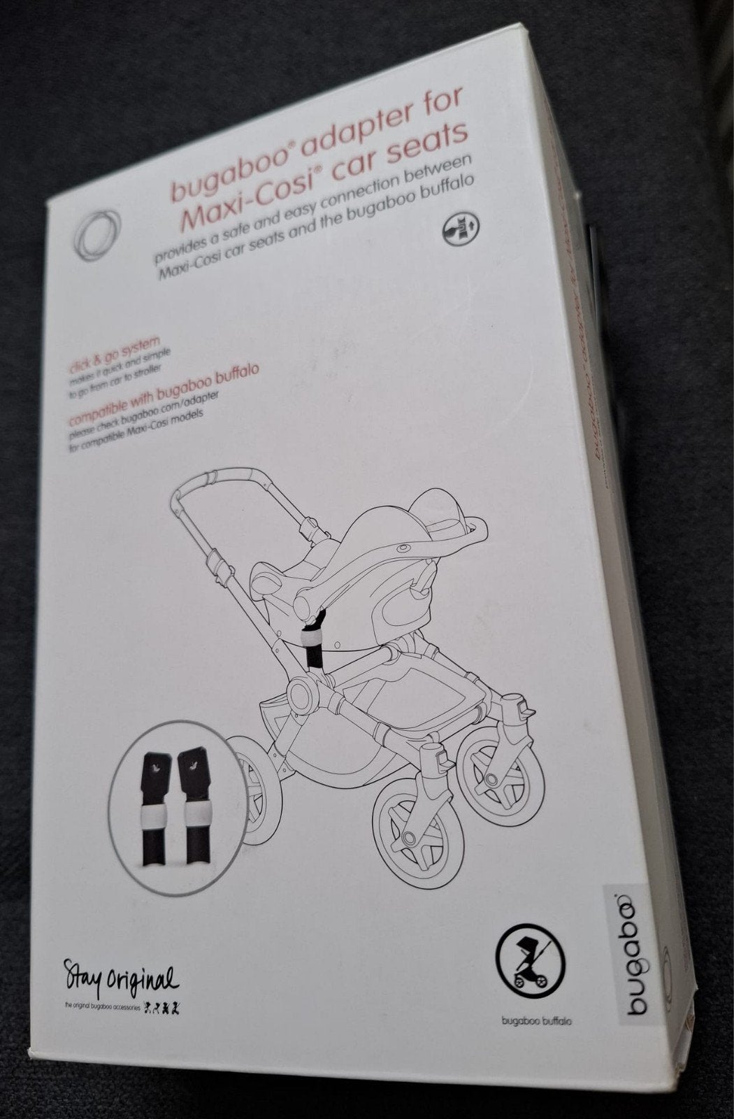 Adapters voor Bugaboo kinderwagen, Ophalen of Verzenden, Zo goed als nieuw, Kinderwagen, Bugaboo