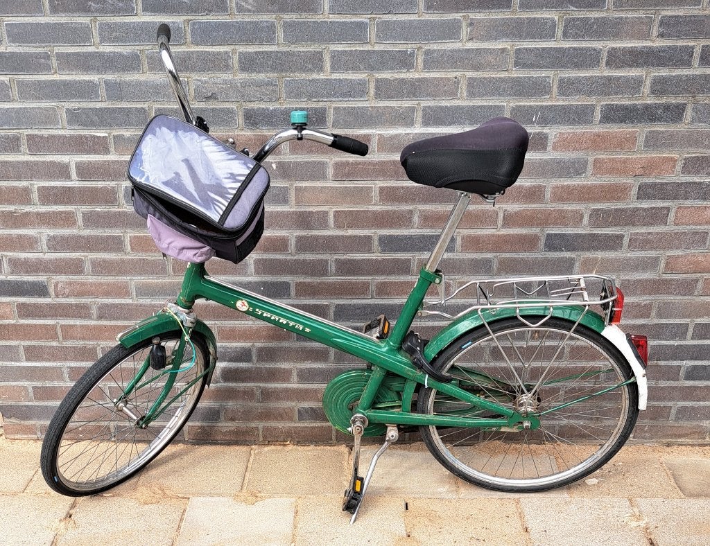 SPARTA  8-80 Deelfiets - Groen, Terugtraprem, Sparta, Gebruikt, Minder dan 49 cm