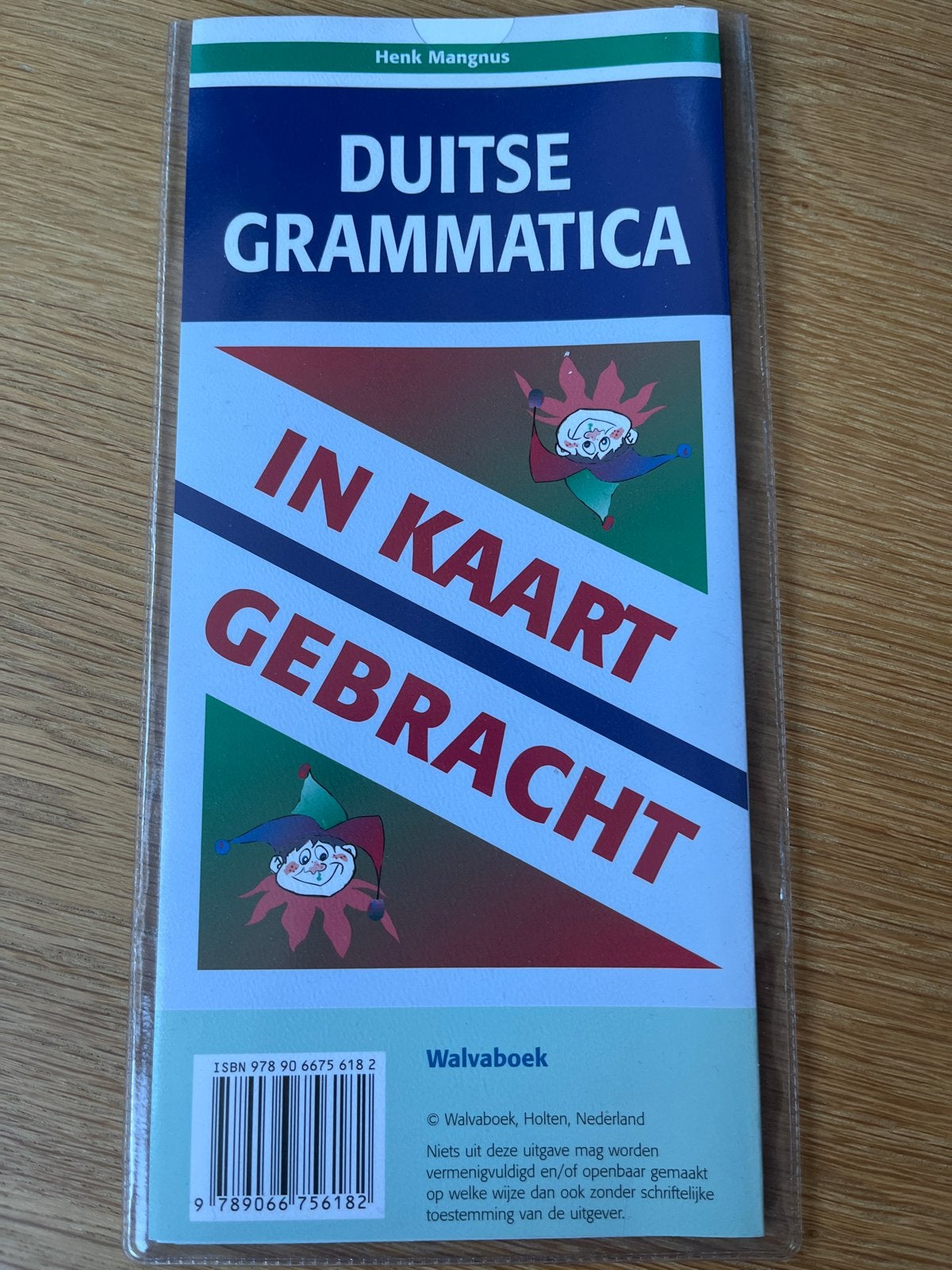 Duitse Grammatica in Kaart Gebracht - Henk Magnus, Ophalen of Verzenden, Alpha, Zo goed als nieuw, LBO