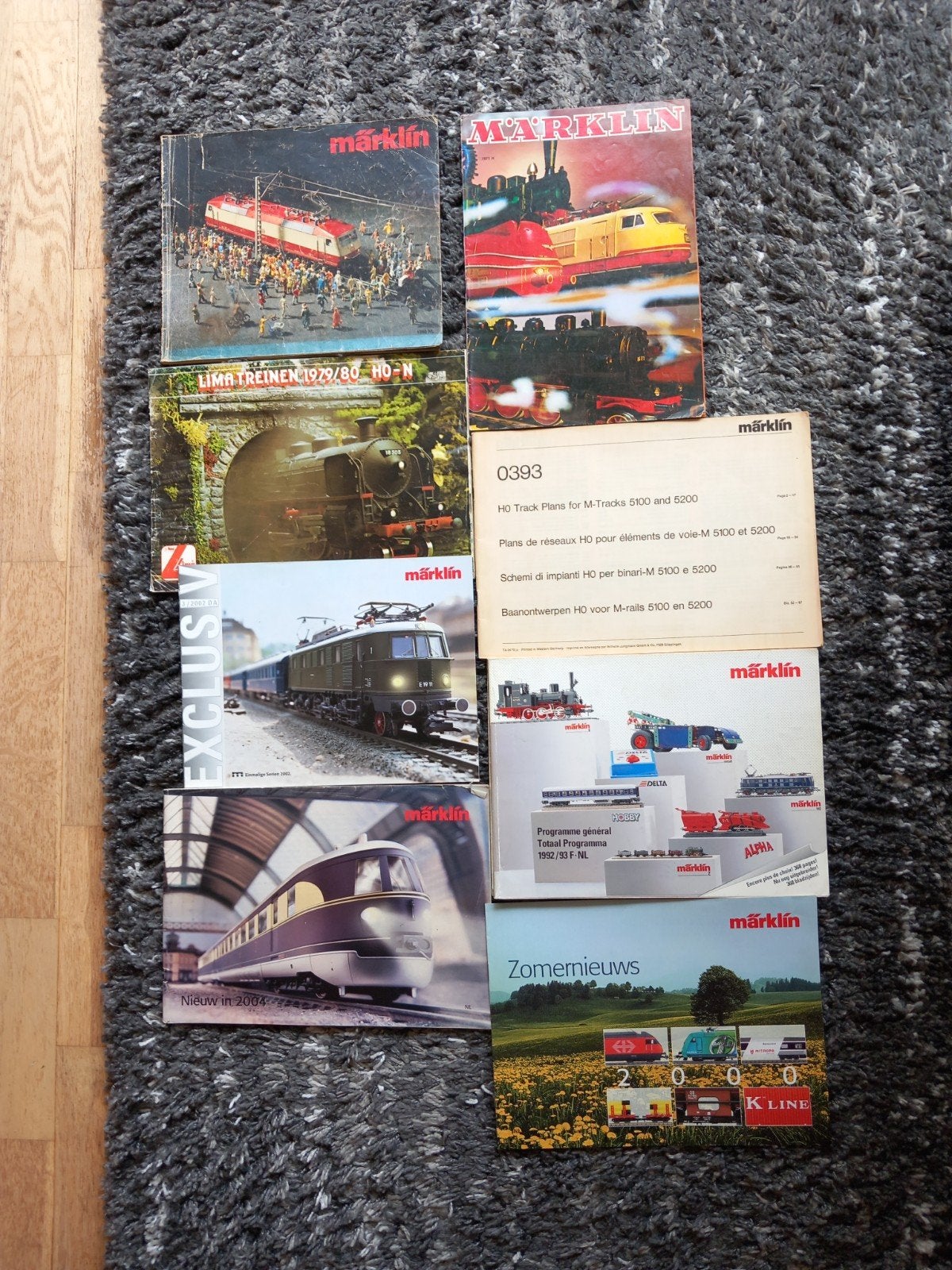 Oude folders van Märklin., Ophalen of Verzenden, Gebruikt, Trein