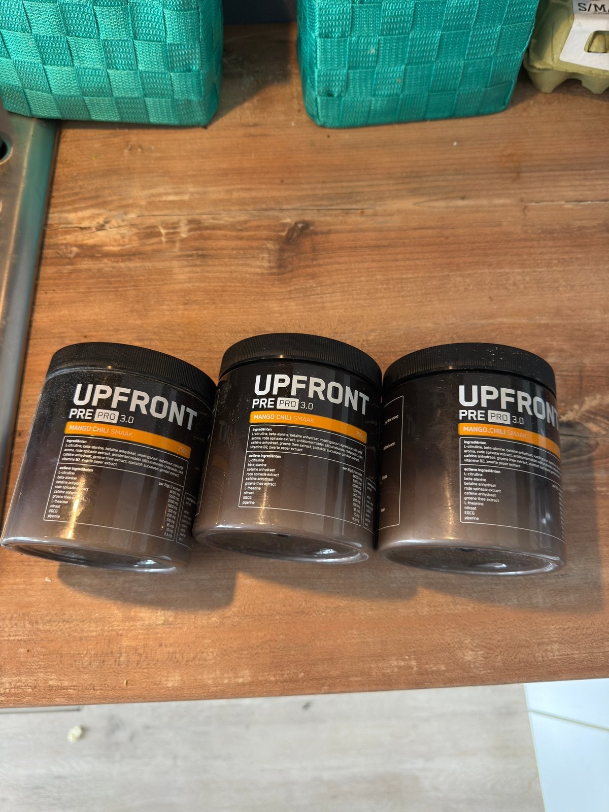 Upfront pre pro 3.0 pre workout ongeopend, Verzenden, Zo goed als nieuw