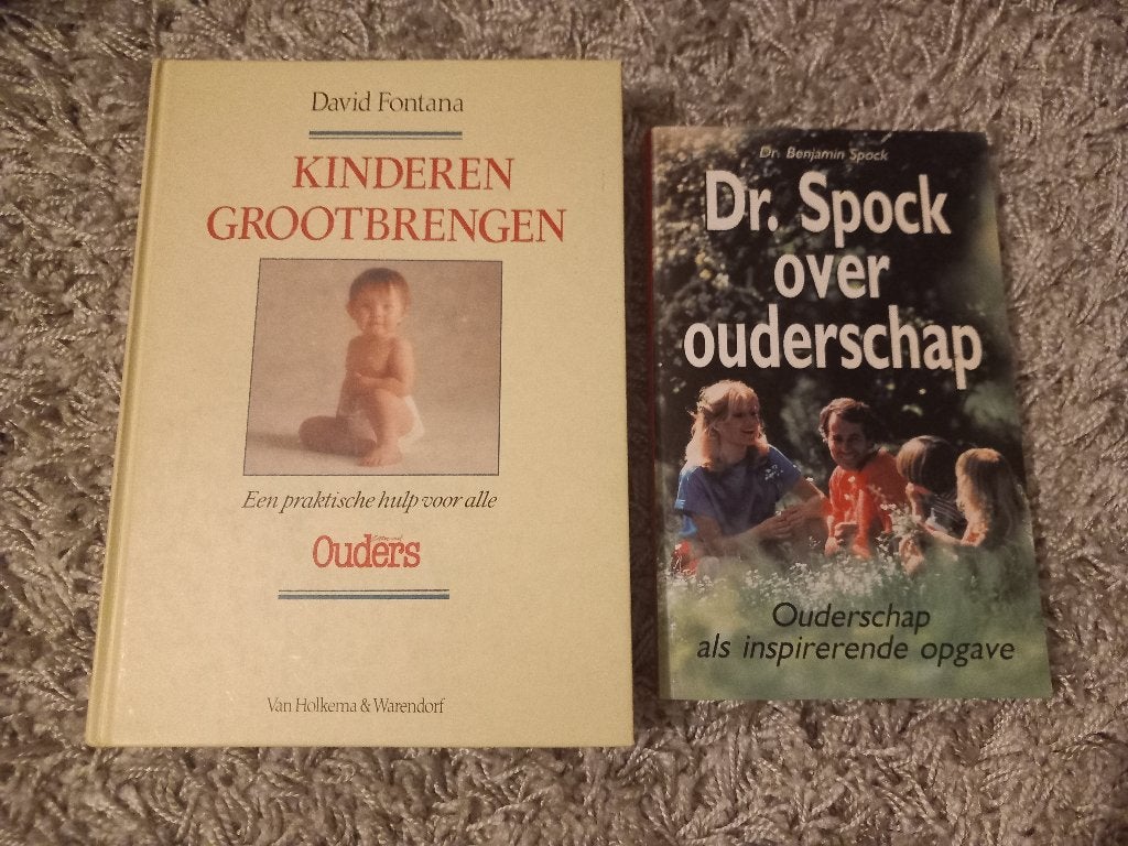 2 Boeken opvoeding ouderschap Spock, Ophalen of Verzenden, Gelezen, Zwangerschap en Bevalling, Spock