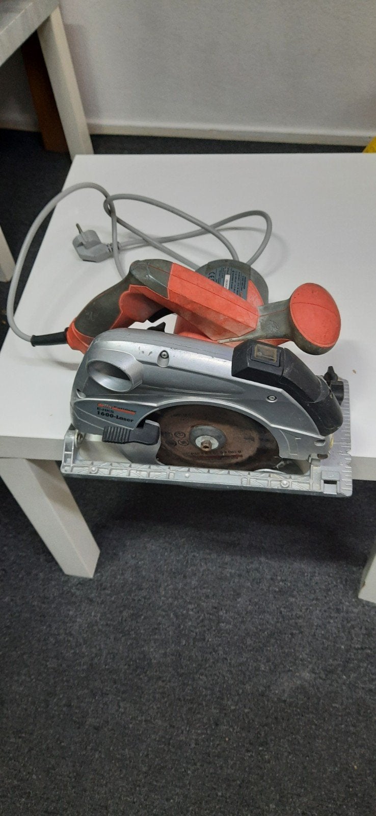Ergo Tools Pattfield E-HKS 1600-Laser Cirkelzaag, Gebruikt, Cirkelzaag, Ophalen of Verzenden, 1200 watt of meer