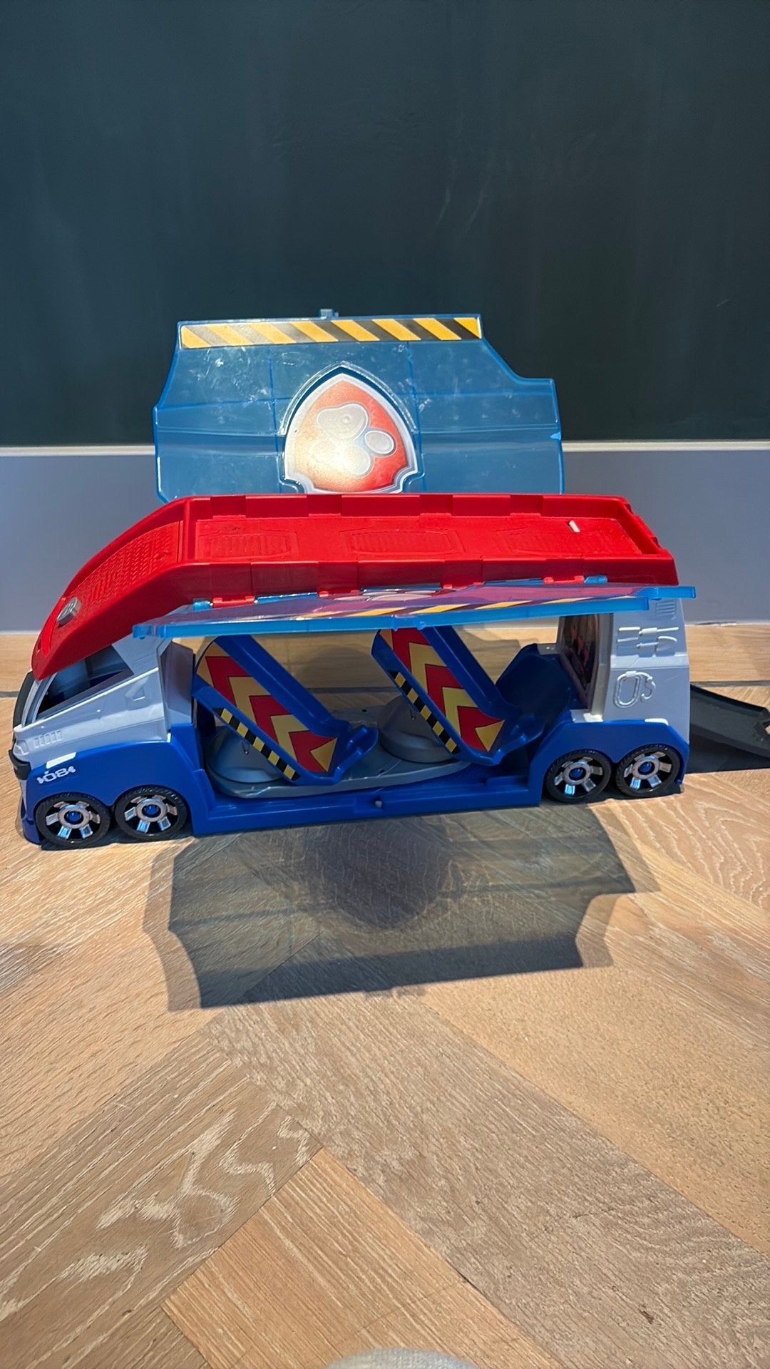 Paw patrol auto 55 cm met geluid, Ophalen of Verzenden, Zo goed als nieuw