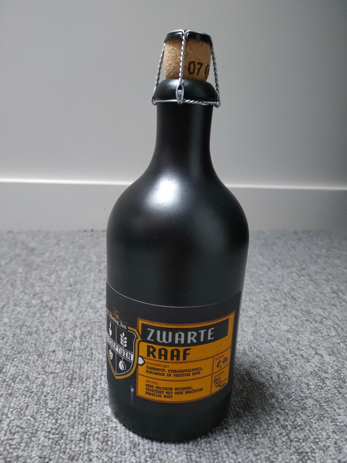 Hertog Jan proeftuin Zwarte Raaf, Verzamelen, Biermerken, Ophalen of Verzenden, Nieuw, Flesje(s), Hertog Jan