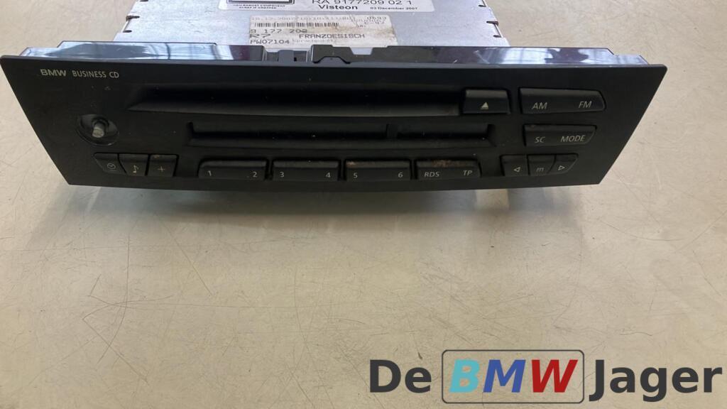 Radio CD-speler BMW 1-3 serie E81 E87 E90 E91 9177209, Gebruikt, Ophalen of Verzenden, BMW, BMW