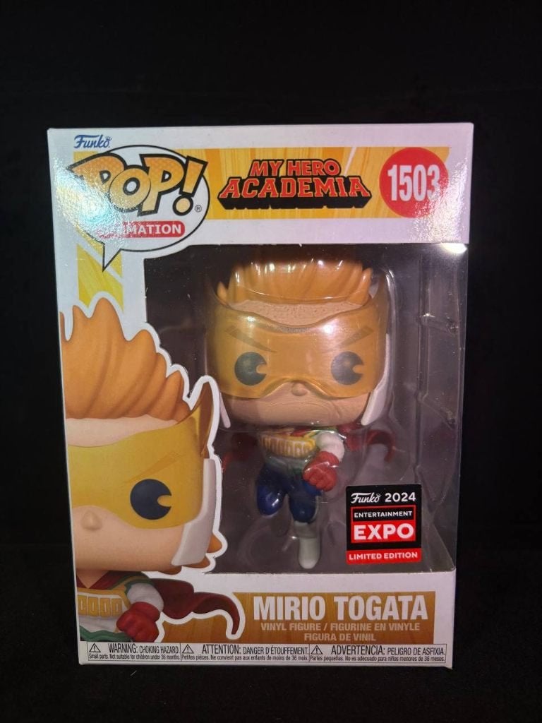 Funko Pop Animation Mirio Togata My Hero Academia 1503 Expo, Ophalen of Verzenden, Nieuw