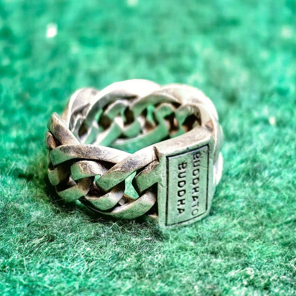 Buddha To buddha Ring - In Nette Staat, Sieraden, Tassen en Uiterlijk, Ringen, Zo goed als nieuw