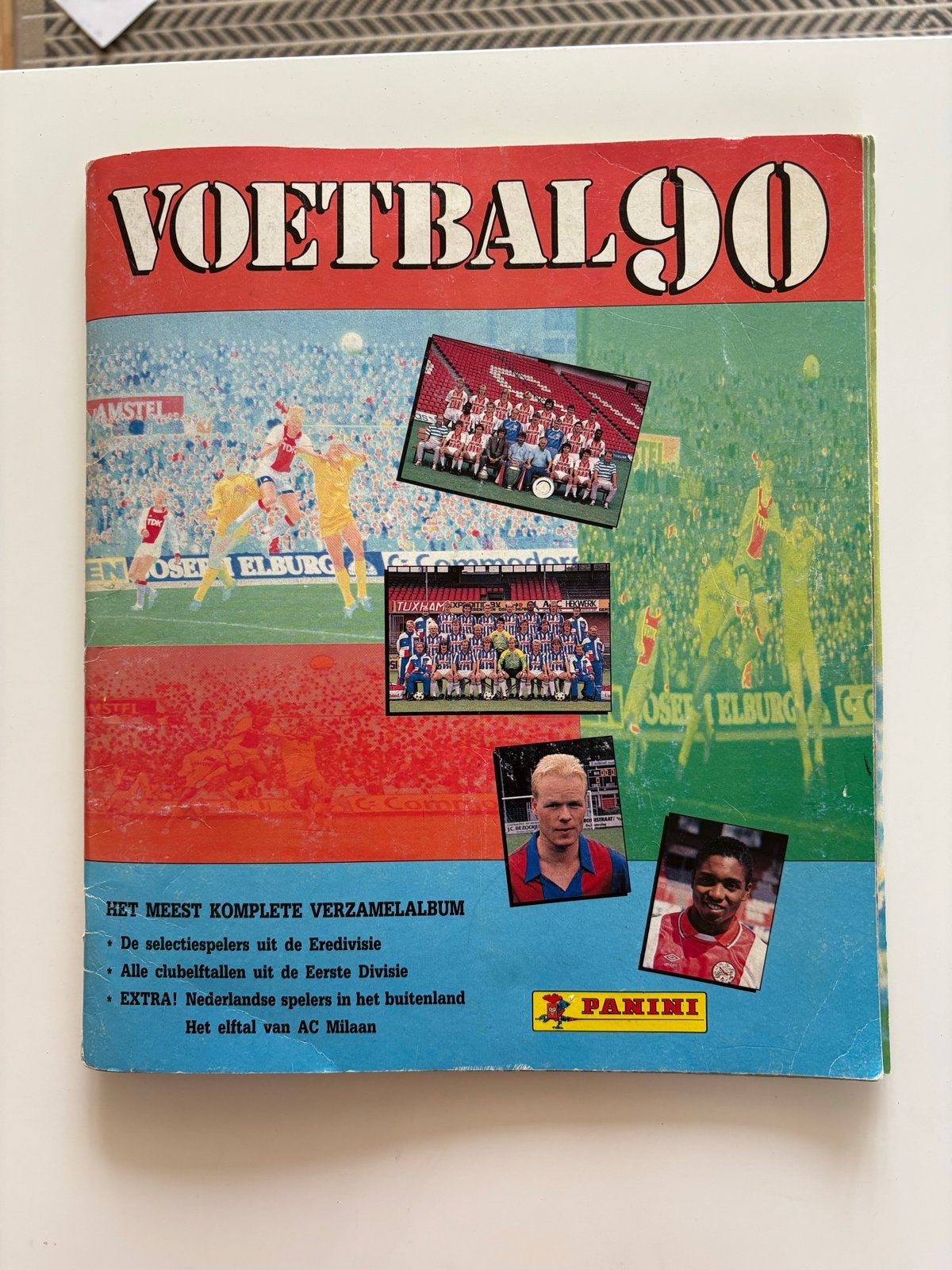 Panini Voetbal 90 verzamelalbum, Ophalen of Verzenden, Gebruikt, Overige sporten, Boek of Tijdschrift