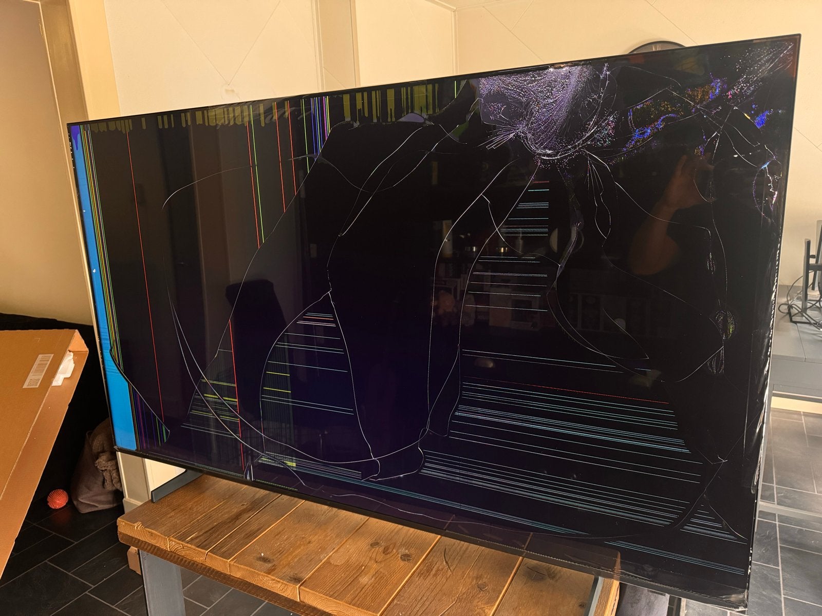 Nieuwe Samsung Crystal UHD TV (65 inch) met kapot scherm, Ophalen, LED, Samsung, 4k (UHD)
