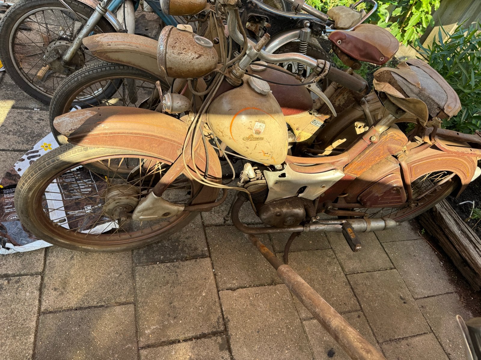 2x Simson bromfietsen, nagenoeg compleet, Ophalen, Overige merken