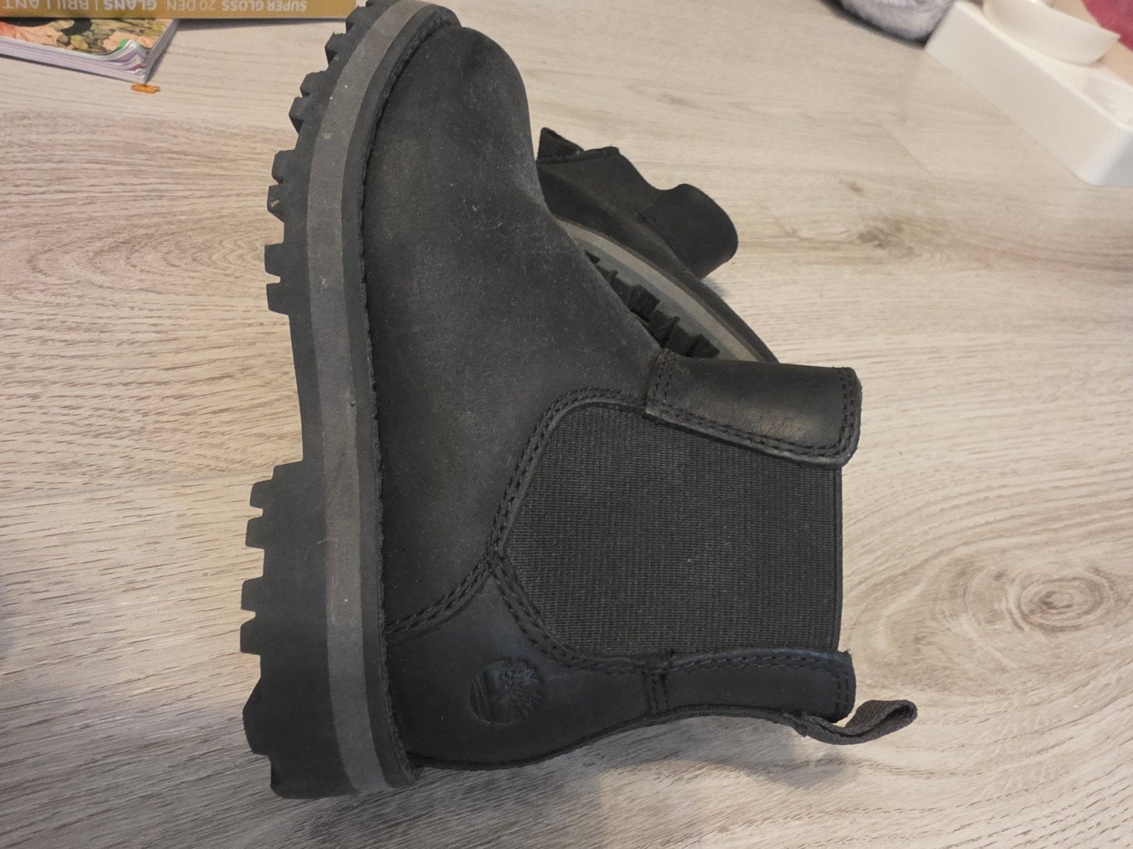 Timberland Laarzen Zwart - Maat 27, Kinderen en Baby's, Gebruikt, Timberland, Jongen of Meisje, Ophalen of Verzenden
