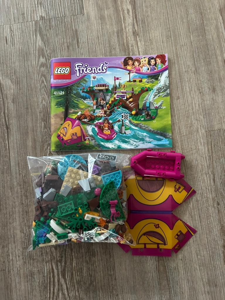 Lego Friends 41121 Avonturenkamp Wildwatervaren, Lego, Friends, Ophalen of Verzenden, Zo goed als nieuw