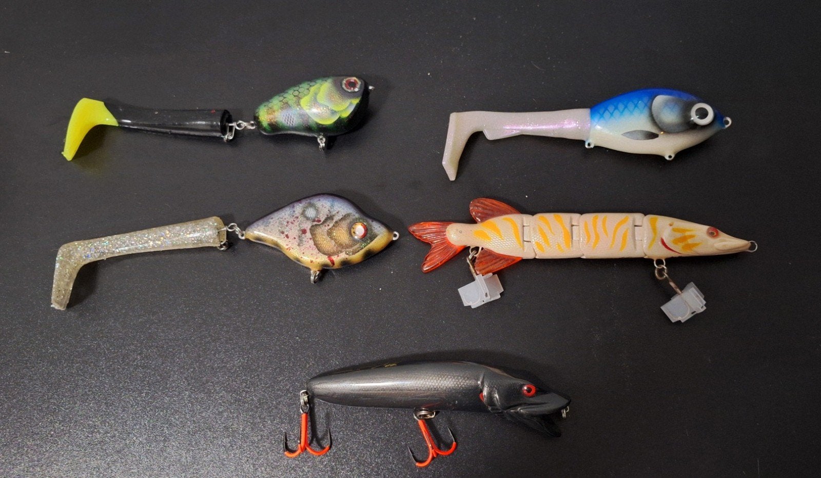 lucky lure (s), esox inc, ulm? kunstaas, Watersport en Boten, Ophalen of Verzenden
