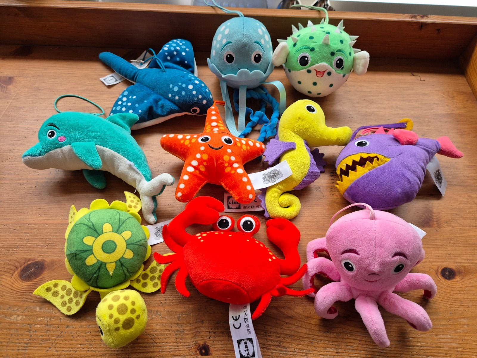 Lidl aqua mini's knuffeltjes, Verzamelen, Supermarktacties, Ophalen of Verzenden
