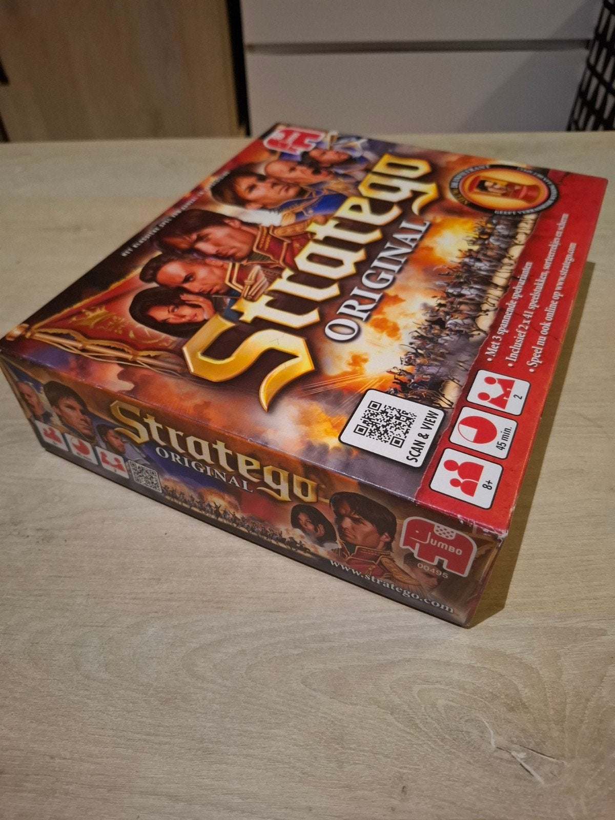 Stratego Original Bordspel - Zo goed als nieuw, Hobby en Vrije tijd, Westelijke Havendijk 15, 4703 RA Roosendaal, Nederland, Een of twee spelers