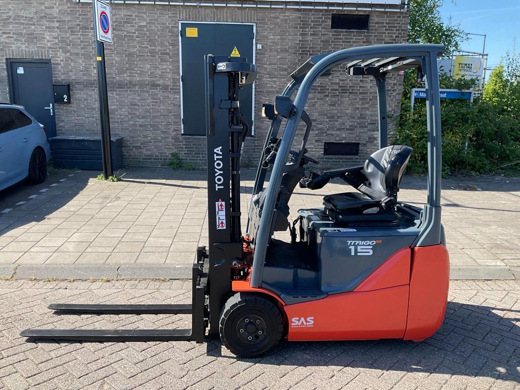 Toyota 8FBET15 1500KG 4.30METER HEFTRUCK (bj 2015), Zakelijke goederen, Machines en Bouw | Heftrucks en Intern transport, 1000 tot 2000 kg