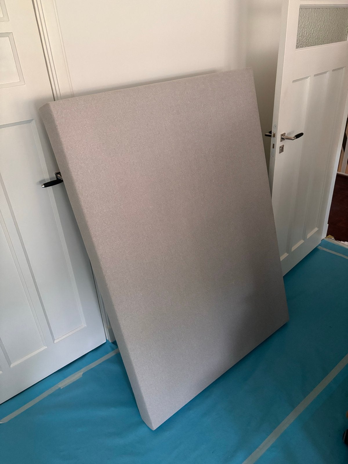 Hoofdbord bed 140cm breed, 100cm hoog, Huis en Inrichting, Ophalen, Gebruikt, Tweepersoons, 140 cm