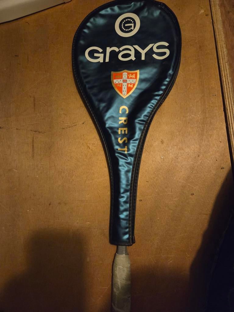 Grays Crest Squash Racket met hoes, Sport en Fitness, Ophalen of Verzenden, Gebruikt