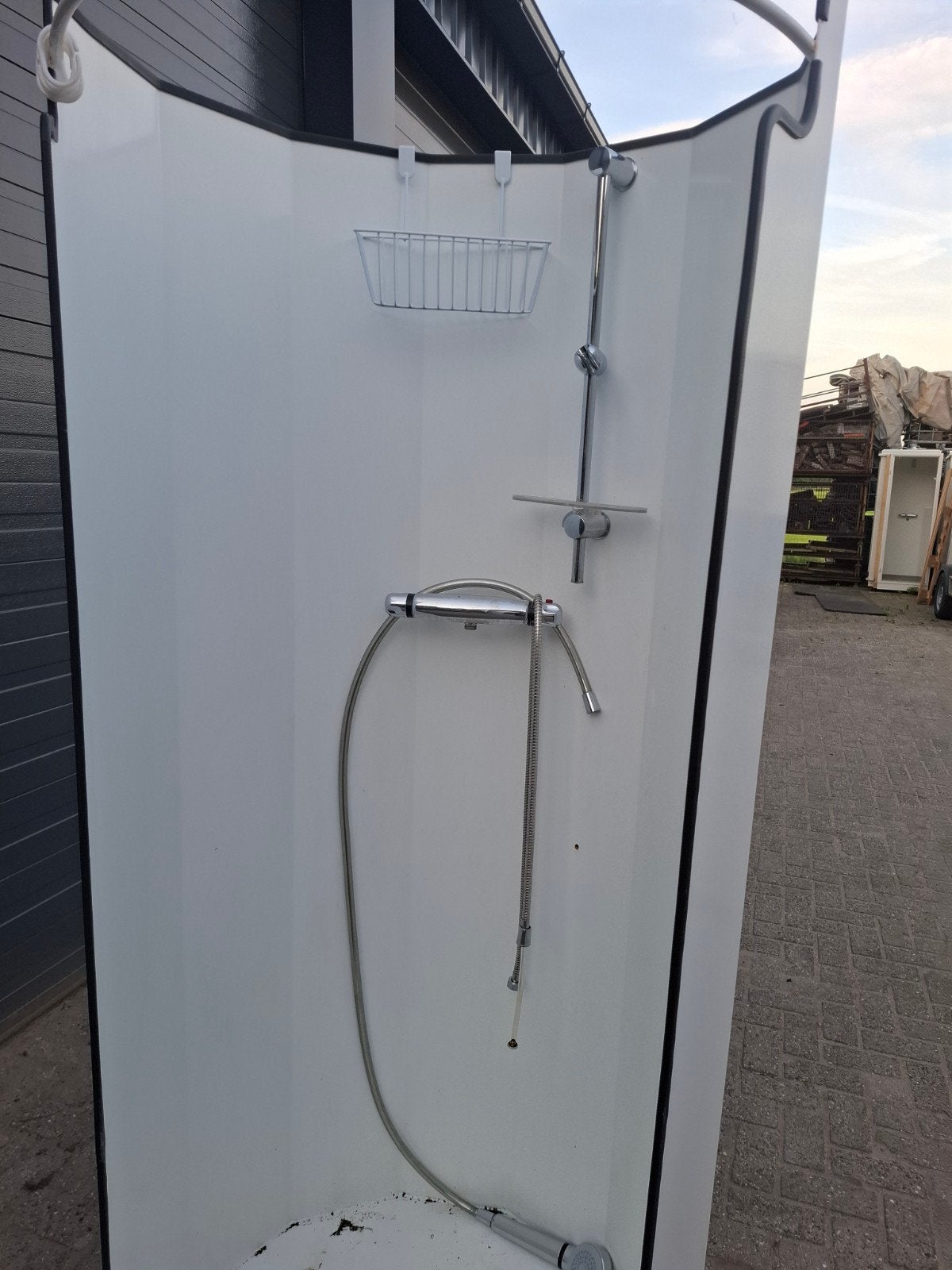 nooddouche  douche cabine, Ophalen of Verzenden, Gebruikt