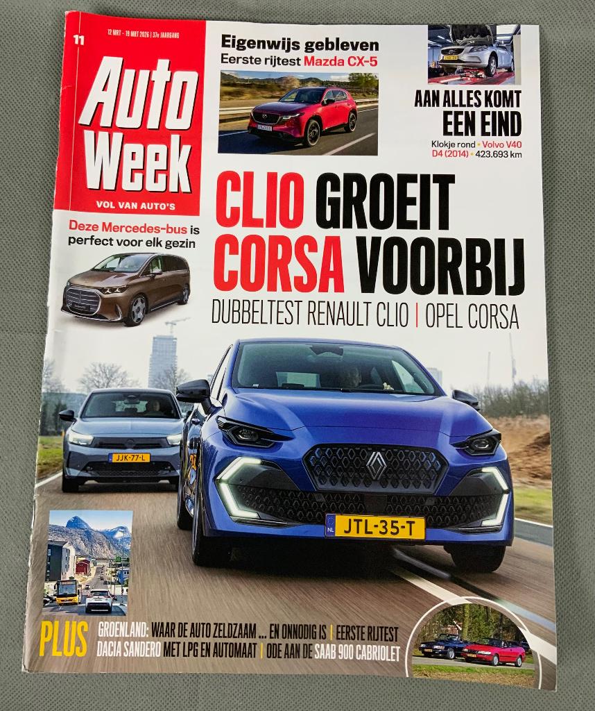Tijdschrift Autoweek nr 11 van maart 2026, Ophalen of Verzenden, Gelezen, Algemeen, Diverse auteurs
