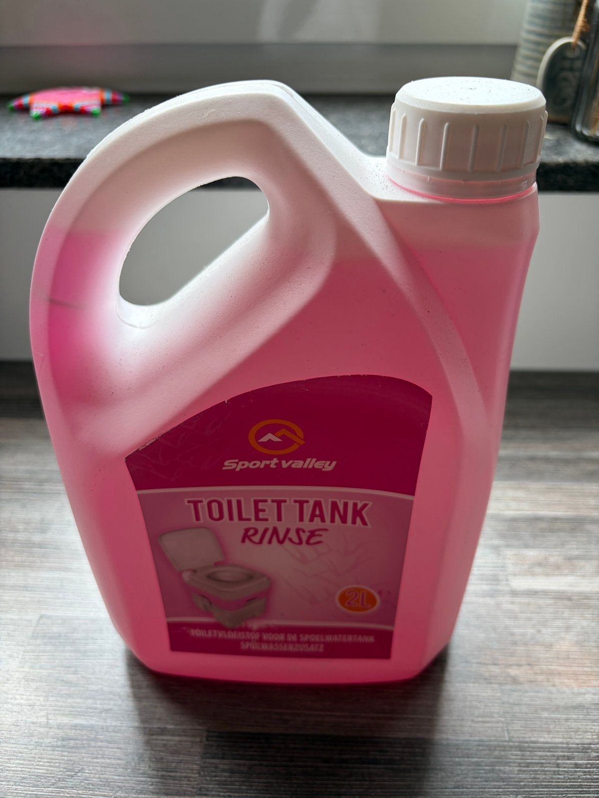 Sport Valley Toilet Tank Rinse & Blue - Nieuw in verpakking, Caravans en Kamperen, Ophalen, Nieuw