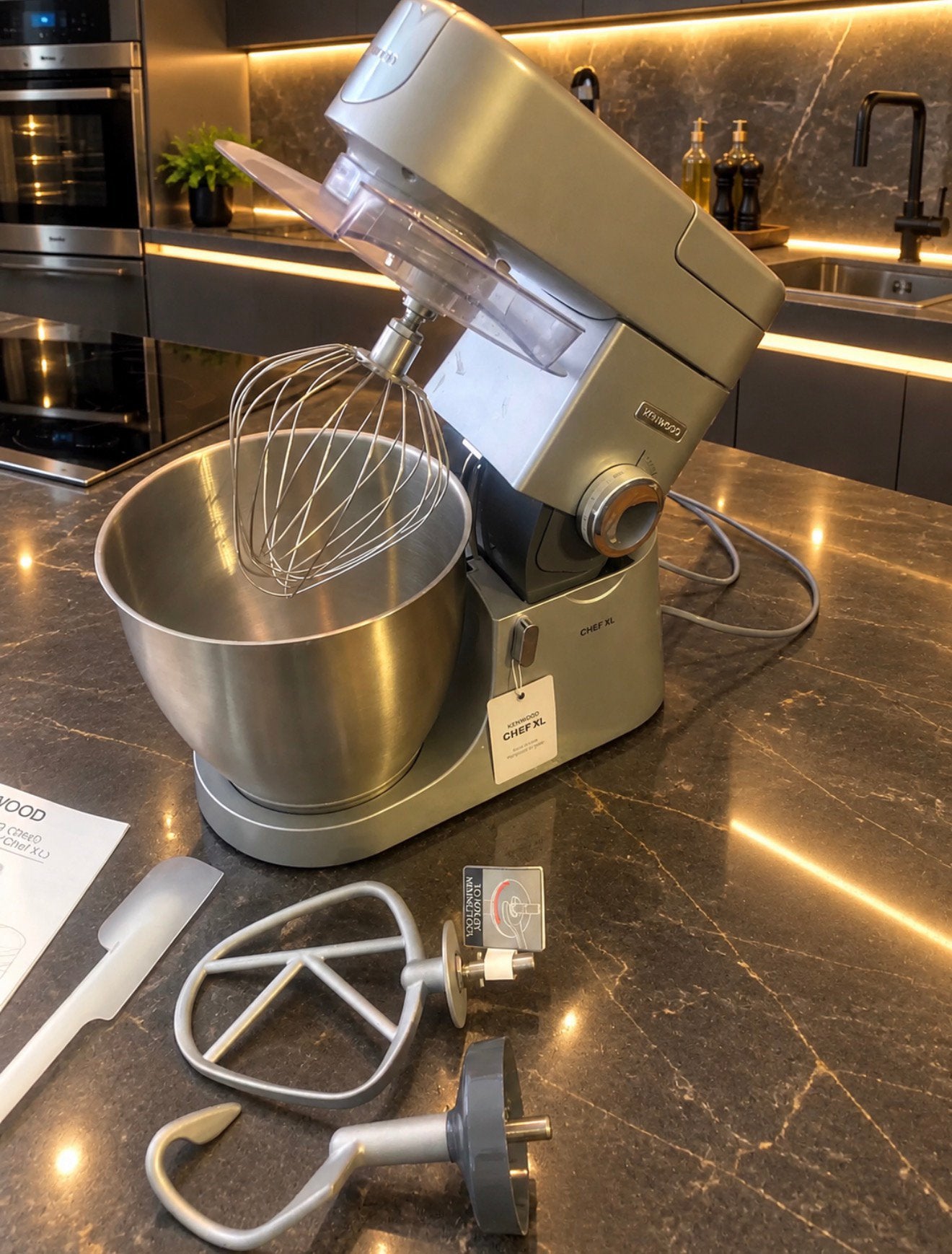 Kenwood Chef XL Type KVC30 Chef XL, 4 liter of meer, Ophalen of Verzenden, Zo goed als nieuw, 3 snelheden of meer