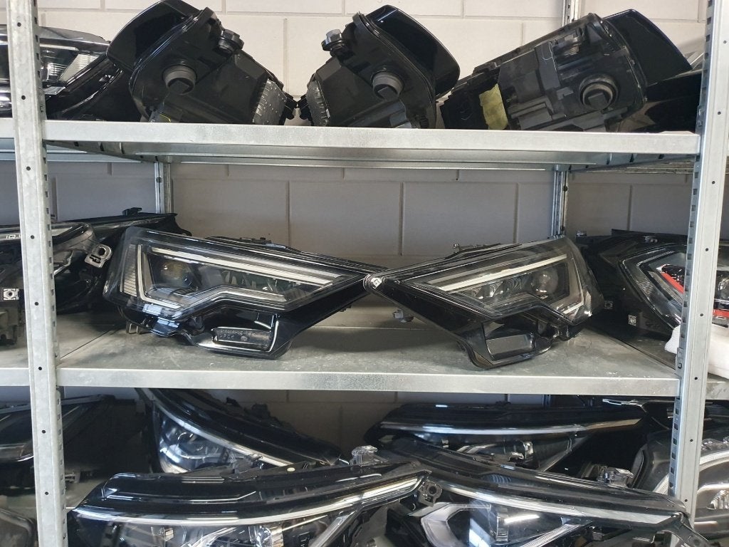 Audi A6 S6 4K LED high beam koplampen, Auto-onderdelen, Ophalen of Verzenden, Gebruikt, Audi