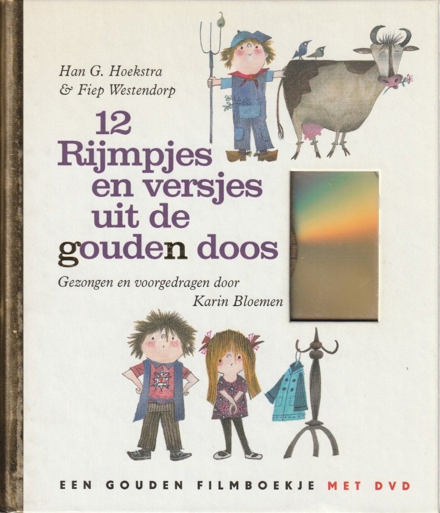 12 Rijmpjes en versjes uit de Gouden Doos met DVD, Ophalen of Verzenden, Zo goed als nieuw, Han G. Hoekstra, Sprookjes
