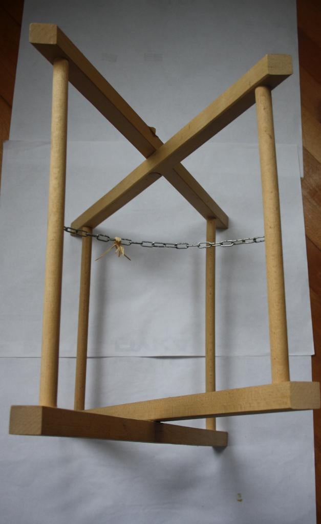 Onderstel mangelbak voor (dienblad) 60x40x60 cm, Overige thema's, Overige typen, Nieuw, Transparant