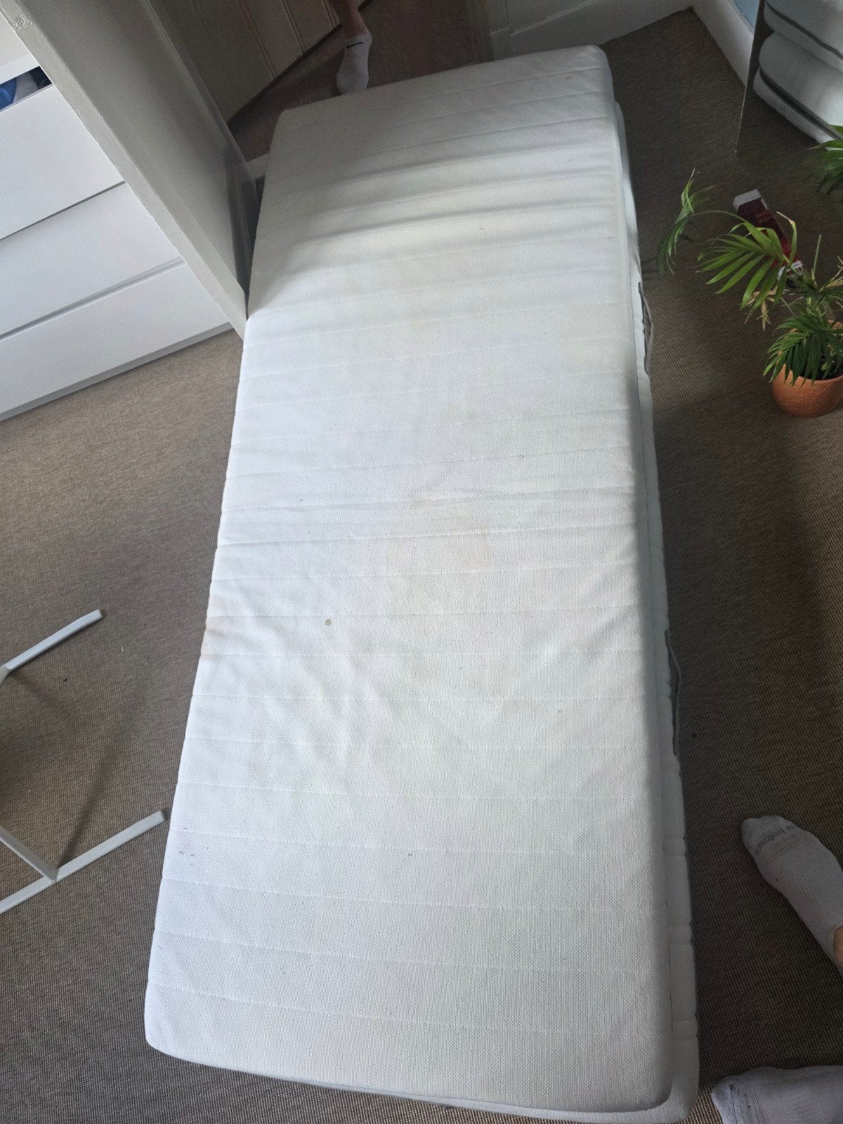 Ikea matrassen Malvik, voor hemnes bedbank., Ophalen, Tweepersoons, 80 cm