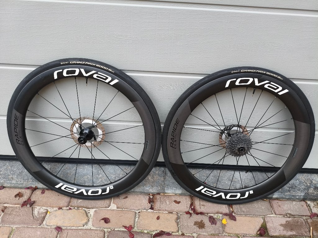 Roval rapide clx 2 wielset, Ophalen