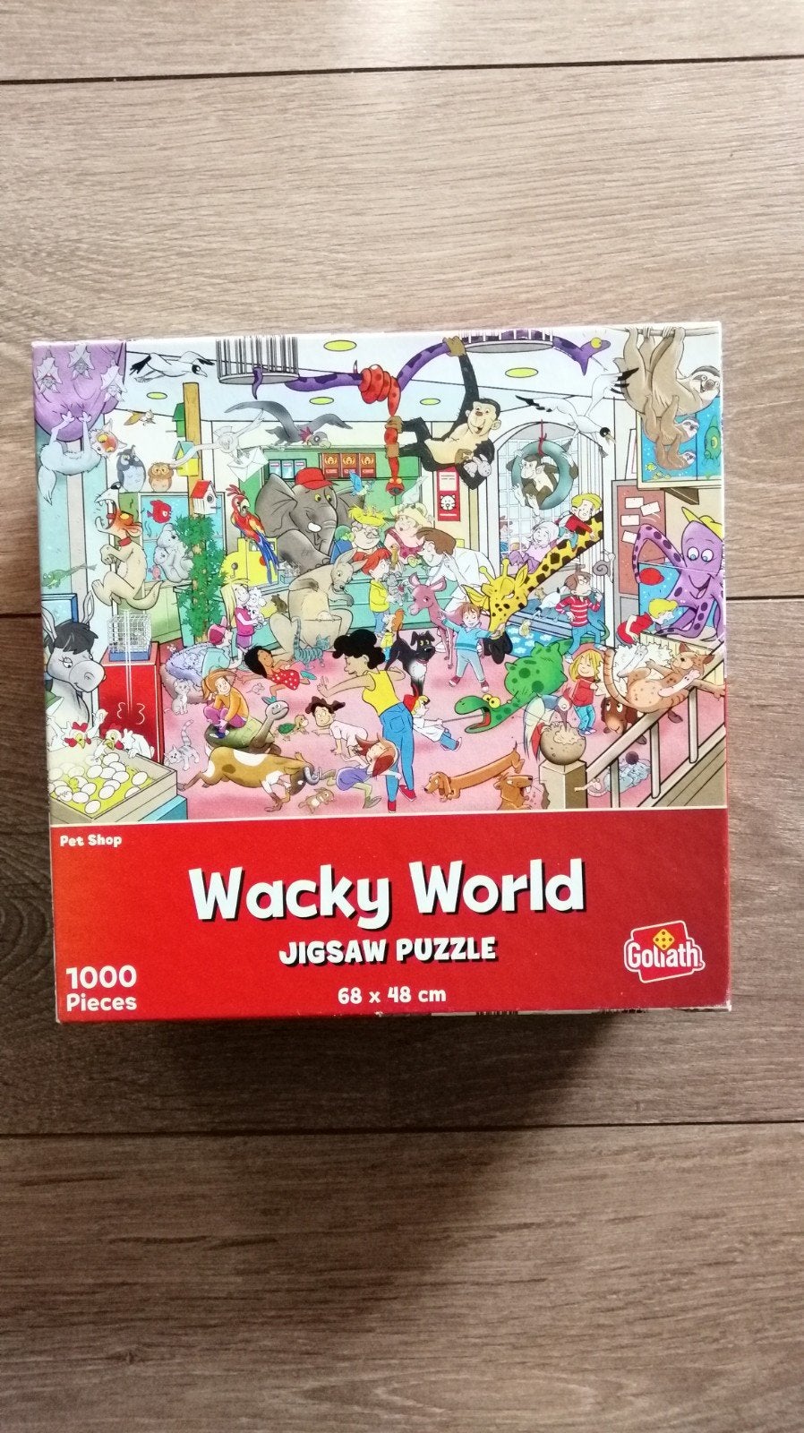 Wacky World puzzel., Ophalen, 500 t/m 1500 stukjes, Gebruikt, Legpuzzel
