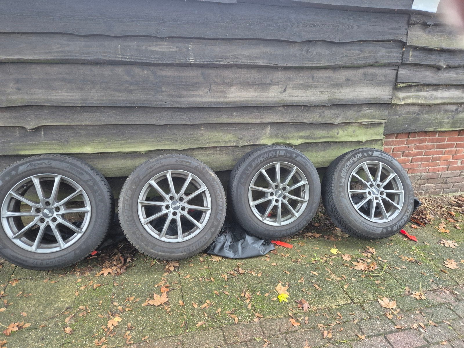 winterbanden met LMvelgen, Ophalen, Gebruikt