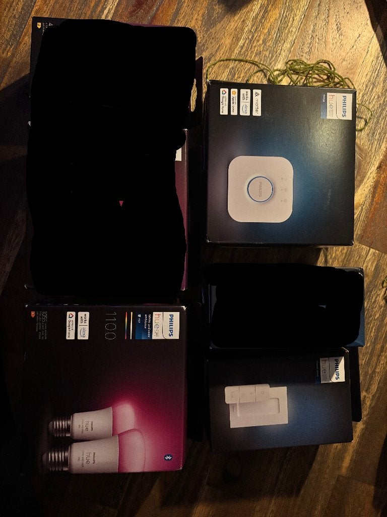 Philips Hue, 1 x switch en 1 x Bridge, Ophalen of Verzenden, Nieuw