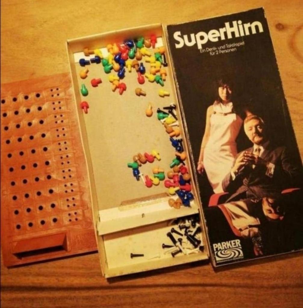 Mastermind, bordspel, Hobby en Vrije tijd, Gezelschapsspellen | Bordspellen, Een of twee spelers, Ophalen of Verzenden, Zo goed als nieuw