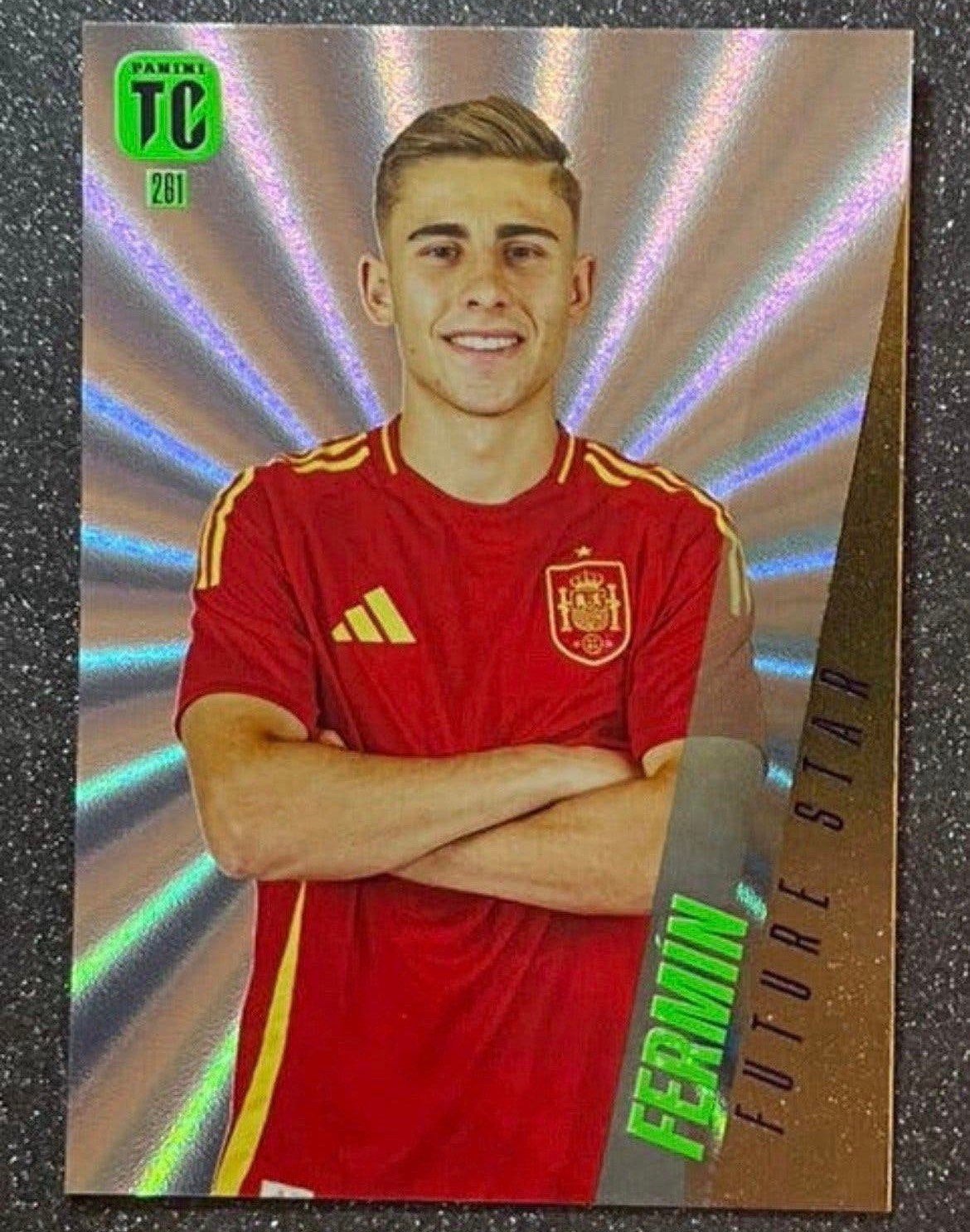 Panini Top Class 2025   FUTURE STAR   FERMÍN LÓPEZ   ESPAÑA, Verzenden, Zo goed als nieuw, Plaatje