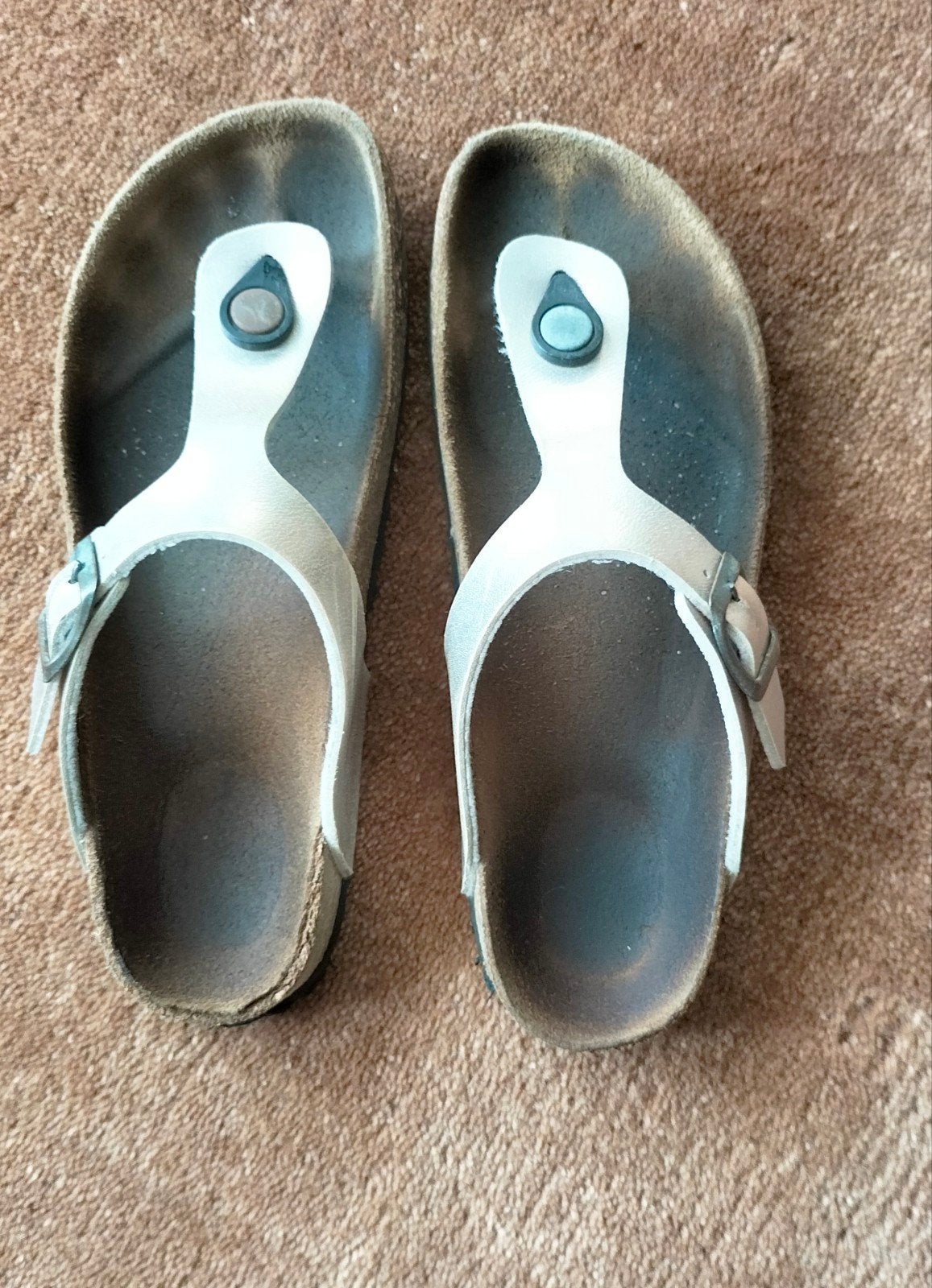 Kids Teenslippers - Gedragen, lichtroze, maat 36, Slippers, Overige kleuren, Ophalen of Verzenden, Gedragen