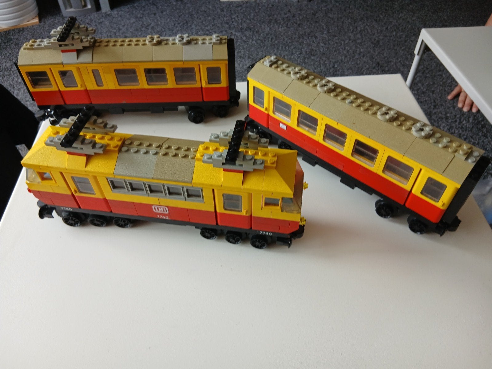 Lego nr 7740    12 volt trein, Gebruikt, Lego, Ophalen of Verzenden, Losse stenen