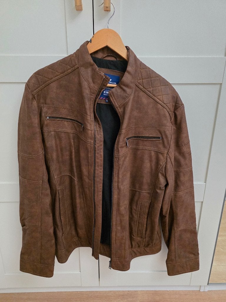 Tom Tailor Heren Jas Bruin Maat XL, Bruin, Maat 56/58 (XL), Tom Tailor, Ophalen of Verzenden