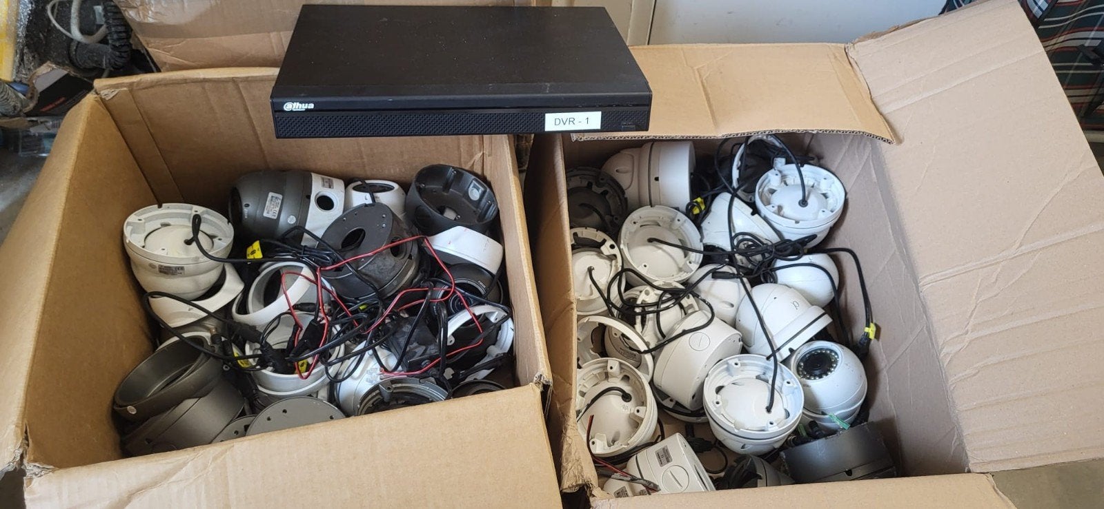 Beveiligingscamera's met recorder, Ophalen, Gebruikt