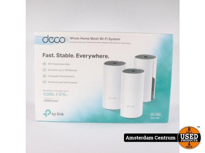 TP Link M4 Wifi Versterker 3 Pack - Nieuw in seal