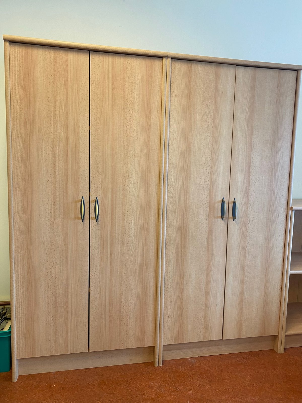 Beuken kasten met verstelbare planken, Ophalen, Gebruikt, 50 tot 100 cm, 150 tot 200 cm