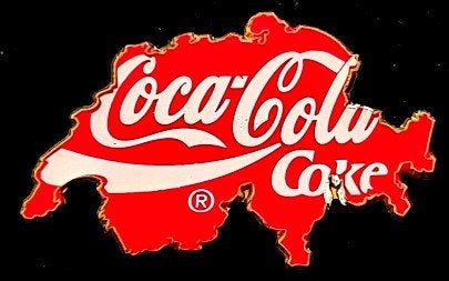 Coca- Cola Coke Zwitserland. pin, Verzenden, Nieuw, Stad of Land, Speldje of Pin