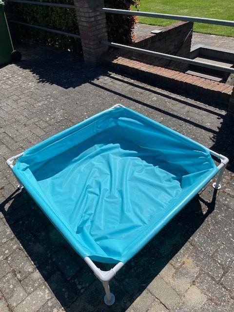 zwembad, Tuin en Terras, Ophalen, Minder dan 80 cm, Vierkant, Opzetzwembad